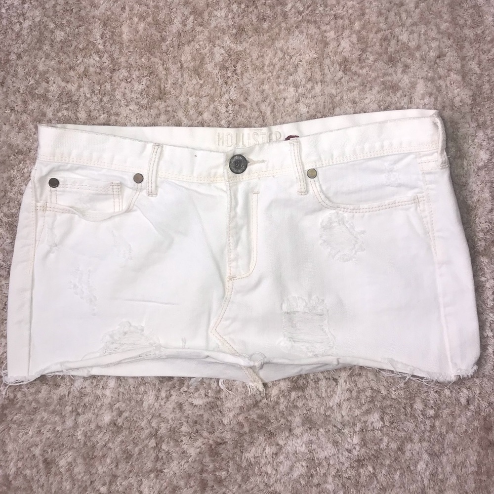 Hollister Distressed Denim Skirt